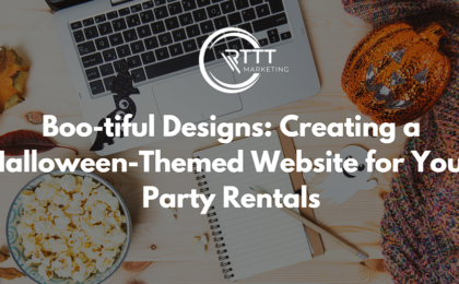 Boo-tiful Designs: Creating a Halloween-Themed Website for Your Party Rentals